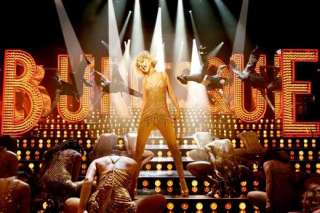 Burlesque 27 x 40 Movie Poster , Aguilera, Cher, A  