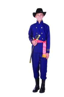 UNION OFFICER TEEN COSTUME CIVIL WAR SOLDIER GENERAL ARMY TEENAGE 