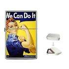 Rosie The Riveter WW2 We Can Do It Flip top lighter