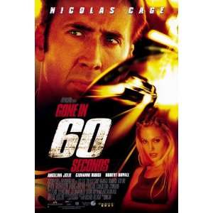 Gone in 60 Seconds (2000) 27 x 40 Movie Poster Style A 