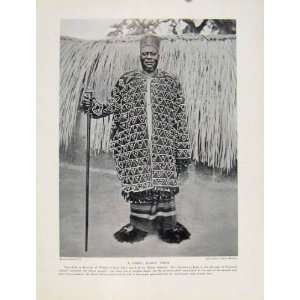  Korama Maiden Nigeria Africa Old Print Fine Art C1931 