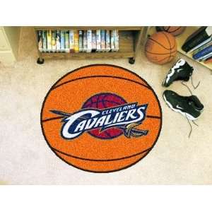  Cleveland Cavaliers Basketball Shaped Area Rug Welcome 