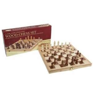  Folding Wood Chess Set Board Game Toys & Games