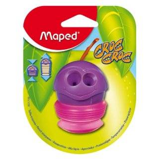 Maped Croc Croc 2 Hole Pencil Sharpener with Expandable Canister 