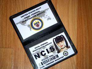 ABBY SCIUTO NCIS FORENSIC SCIENTIST ID CARD /WALLET SET  