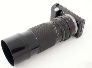 Canon FD lens to Sony NEX 3 NEX 5 NEX 3 E mount adapter  