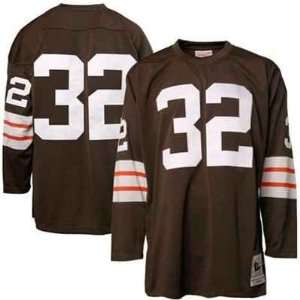 Cleveland Browns Jim Brown Replica Team Color Jersey 