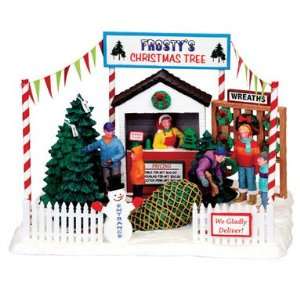   Coventry Cove Frostys Christmas Tree Lot Table Accent