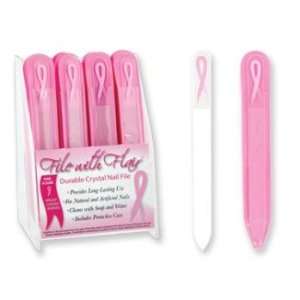  New   File with Flair BCA   Durable All Glass Nail File 