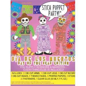  Stick Puppet Party® Dia De Los Muertos Edition (Day of 
