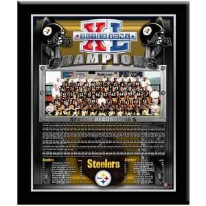  NFL Steelers 05/06 Super Bowl #40 Plaque Sports 