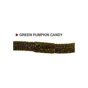  Jackall Lures Flickshake Worm 6.8   Green Pumpkin Candy 
