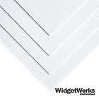 32” WHITE ABS 12x18 (6 pcs Bundle) Thermoform Plastic Sheets 