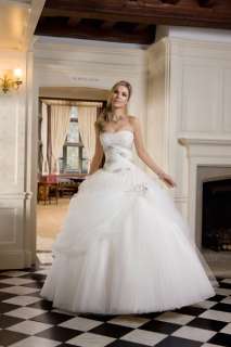 New Custom made Romantic Pageant Wedding Dress Bridal Ball Gown  