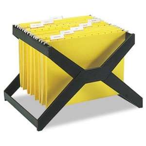  X Rack Letter/Legal Size Hanging File, Plastic, 16 x 12 x 