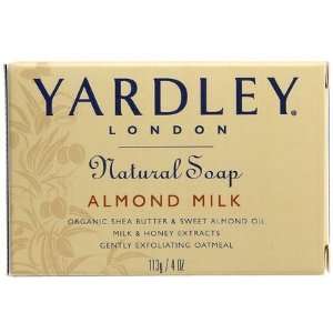  Yardley London Almond Milk Natural Soap 4 oz. (Quantity of 