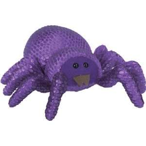    GUND Eerie Crawlers Spider Zip ALongs   Purple Toys & Games