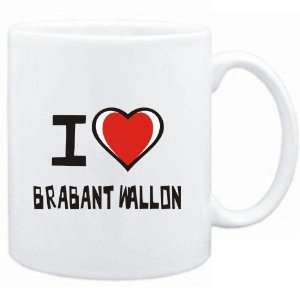    Mug White I love Brabant Wallon  Cities