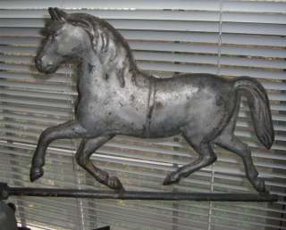 Vintage Horse Weathervane w/Directionals Period Stand  
