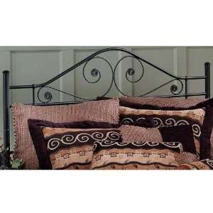  Harrison King Duo Panel Bed In Texture Black   Hillsdale 