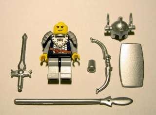 Lego Castle Dragon Knight Minifig Set Helmet & Weapons  