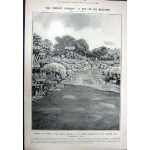  1923 PRINCE WALES GOLF HARROW FORD FLOWERS GARDEN