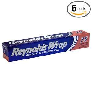  Reynolds Aluminum Foil, 75 Square Foot Roll (Pack of 6 