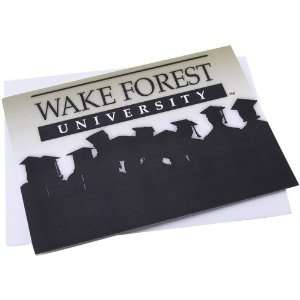  NCAA Wake Forest Demon Deacons Group Graduation Card 