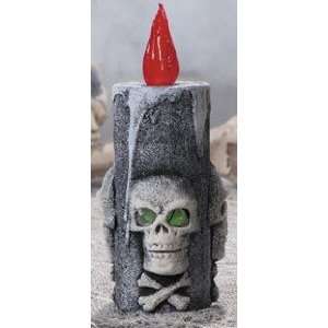  Halloween Skull flickering Candle with light up eyes Toys 