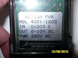 AC to DC Converter action pack in 0/200 out 0 10V DC  