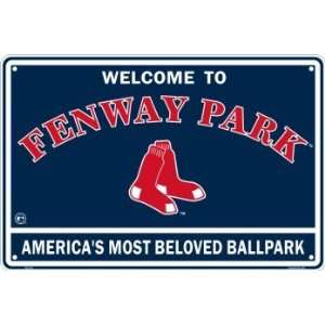  Fenway Park Americas Most Beloved Ball Park Sign 12 x 18 