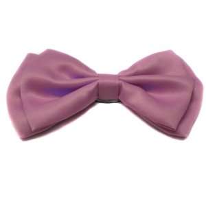    Solid Pink Tuxedo Bow Tie Pre Tied Plastic Clip Toys & Games