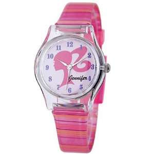  Personalized Barbie Watch (Blue Band) Toys & Games