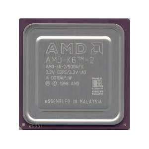  AMD   AMD CPU AMD K6 2/500AFX IN TRAYS PGA CPU