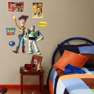 Fathead Disney Toy Story Buzz Woody Junior Poster  