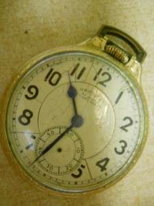   950B 23 Jewel Railway Special Pocketwatch 10kt Gold Filled Train Watch