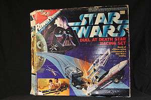 Star Wars Vintage DUEL AT DEATH STAR slot car set w/BOX  