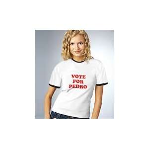  DEP Vote For Pedro / Top Quality Cotton Ringer T Shirt by 