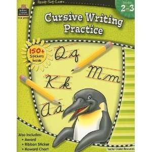 Ready Set Learn Cursive Writing Practice Grd 2 3 (Ready, Set, Learn 
