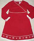 Hanna Andersson NWOT red ruffle holiday dress 90 2T  