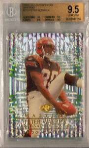 2000 Collectors Edge Masters Peter Warrick RC BGS 9.5  