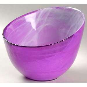  Sea Glasbruk Candy 6 Round Bowl, Crystal Tableware 