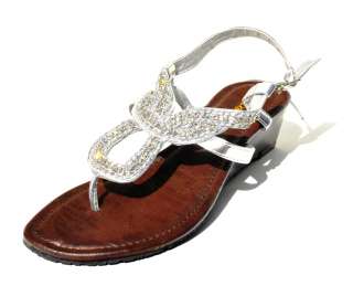 Sweet Beauty Silver Bling Sexy Womens Sandals Shoes Sz 8  