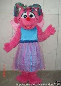 Sesame Street Abby Caddaby Adult Size Mascot Costume  