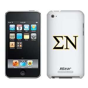  Sigma Nu letters on iPod Touch 4G XGear Shell Case 