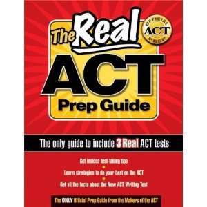   ACT Prep Guide (The only guide to include 3 Real ACT tests)  Author