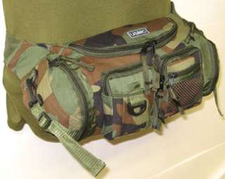 USMC Gear Bag US Marine Corps Camo w/Patch/Badge 01C  