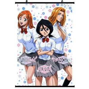 Bleach Anime Wall Scroll Poster (16*24) Support Customized  