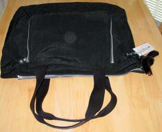Kipling Walu Tote Black Handbag Purse Organizer NEW  