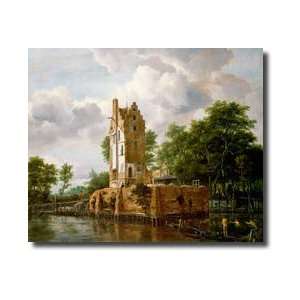   View Of Kostverloren Castle On The Amstel Giclee Print